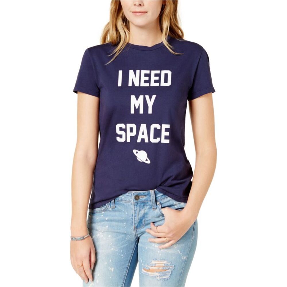 Dream Scene Womens I Need My Space Graphic T-Shirt, NWT